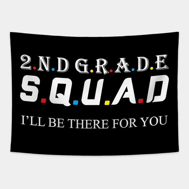 2nd Grade Squad Tapestry by Work Memes