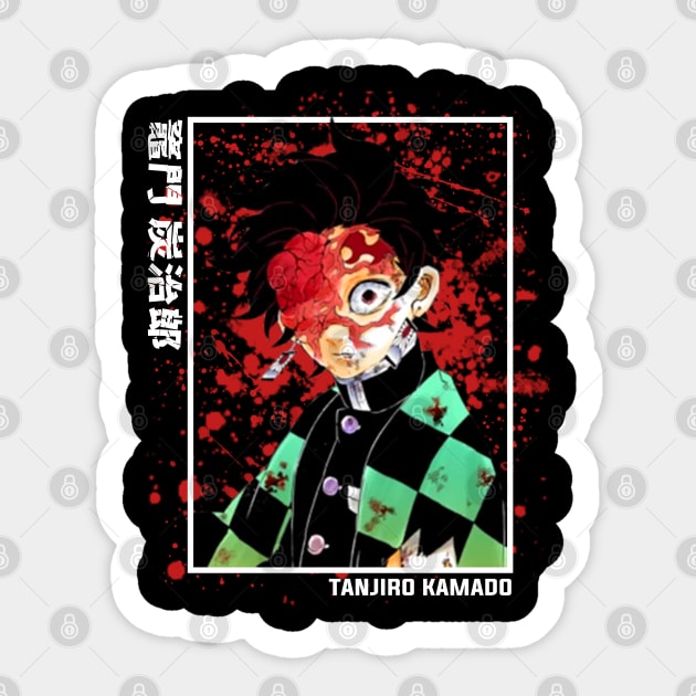 Tanjiro Kamado Demon Sticker