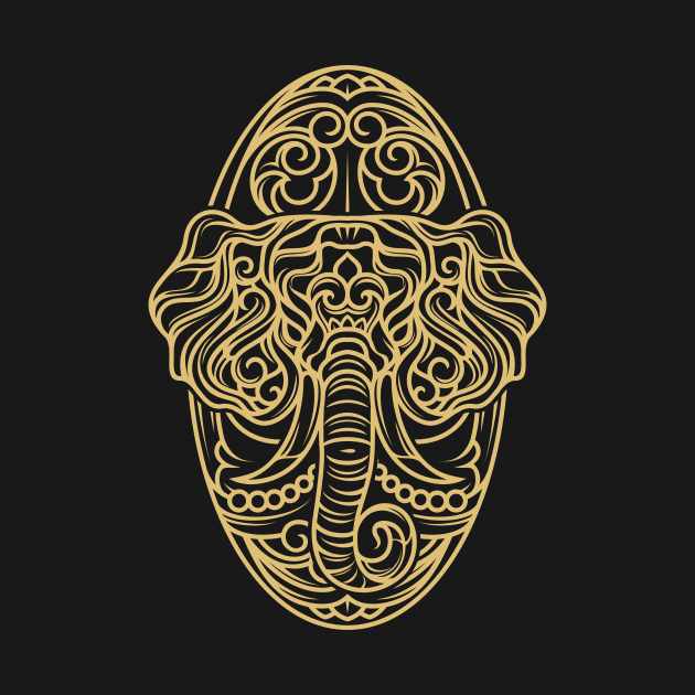 elephant by bosenganteng