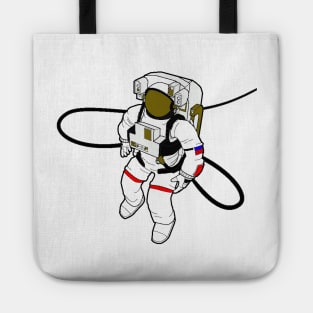 Astronaut Blueprint Color Tote