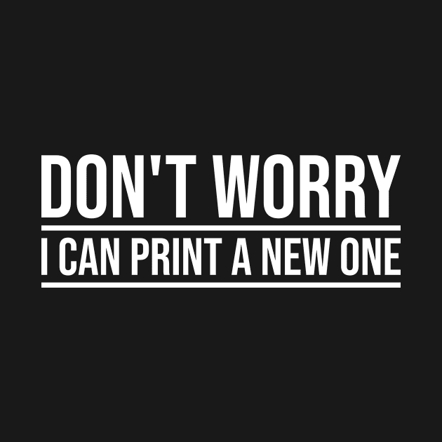 Don't worry I can print a new one by AntiAntiFlorian