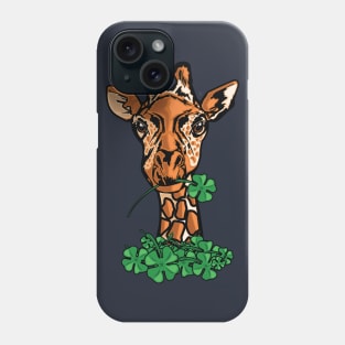 St. Patricks Day Giraffe Phone Case