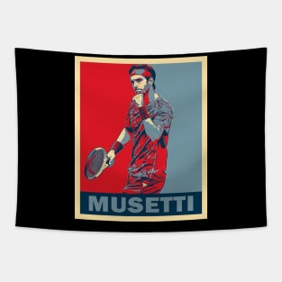 Lorenzo Musetti Tennis Tapestry