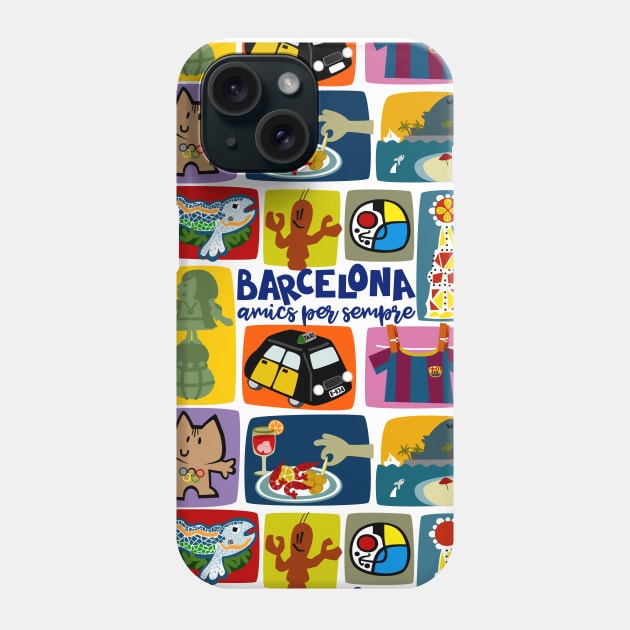 Barcelona Phone Case by soniapascual