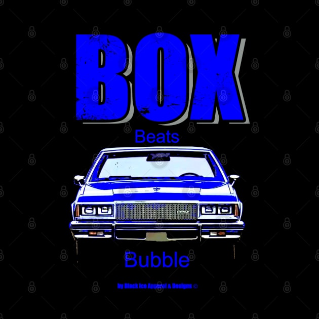 Caprice Box Beats Bubble Royal Blue by Black Ice Design