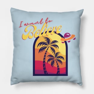 I want to Believe Pillow