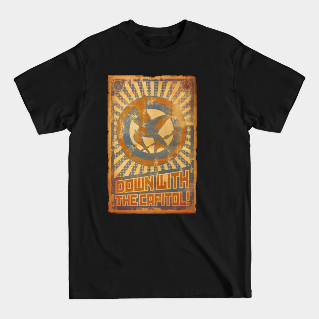 Discover Down With The Capitol - Hunger Games - T-Shirt