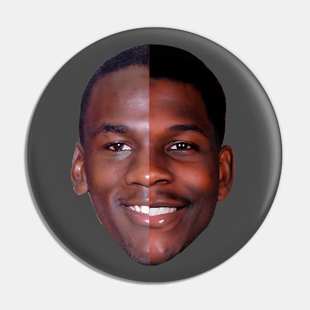 Michael Jordan Anthony Edwards Mash up Pin by Dystopianpalace