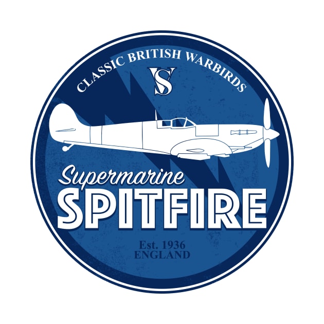 Supermarine Spitfire by Tailgunnerstudios