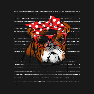 Bulldog Mom T-Shirt
