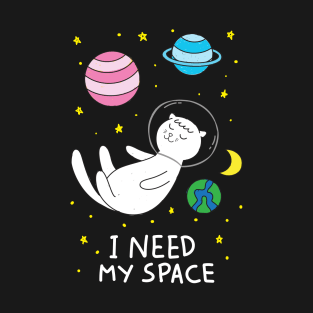 I need my space cat design. T-Shirt