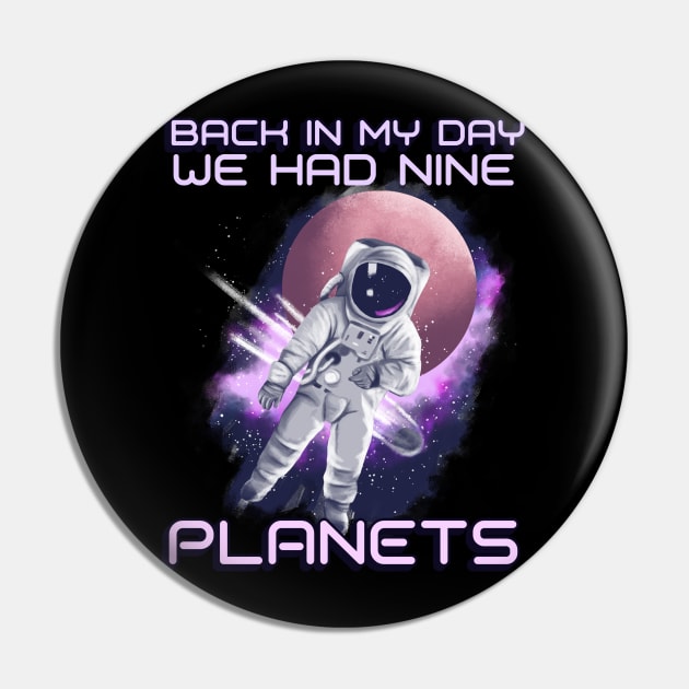 Back in my day we had nine planets! Pin by HROC Gear & Apparel