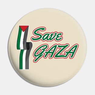 Save Gaza Pin