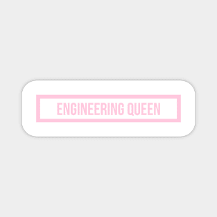 Engineering Queen Pink Magnet