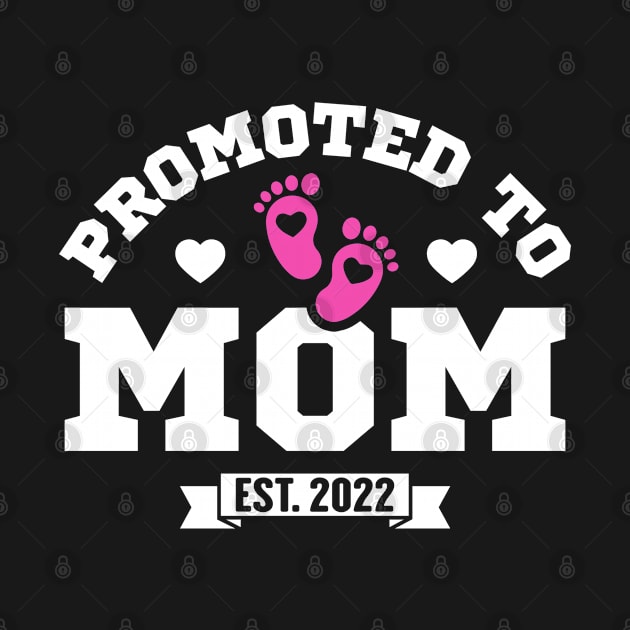 Promoted to Mom 2022 Pregnancy Announcement Vintage by Arts-lf