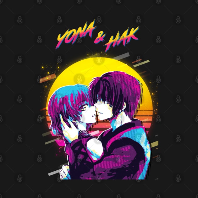 Hak and Yona by 80sRetro