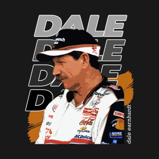 legend dale earnhardt retro racer T-Shirt