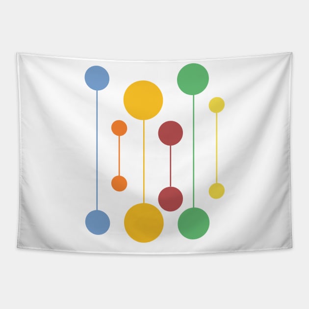 Circus Ballons Tapestry by DHEOUIR