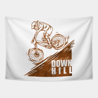 Mountain Bike BMX MTB Downhill Gift Idea Tapestry