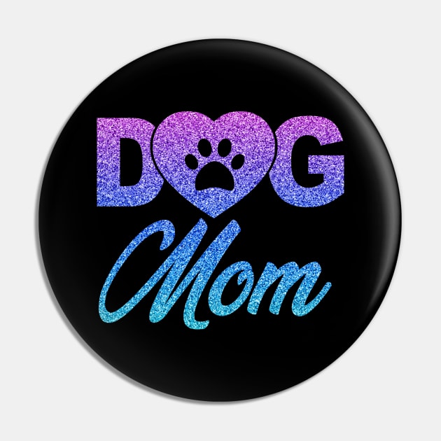 Dog Mom Shirts for Women Cute Letter Print Pet Lover Paw Pin by Pannolinno