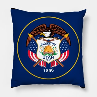 Utah Flag Pillow