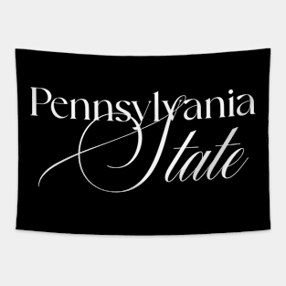 Pennsylvania State word design Tapestry