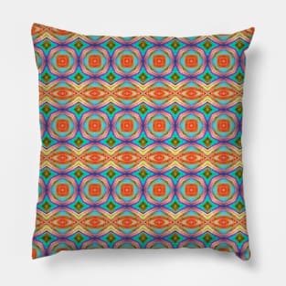 Moroccan tile pattern Pillow