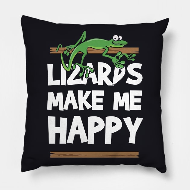 lizard Pillow by ThyShirtProject - Affiliate