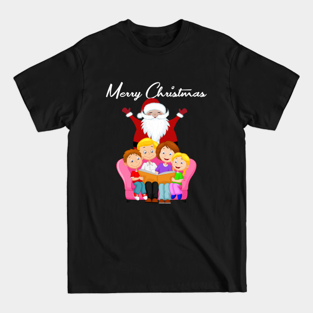Discover Santa Greeting Family-Xmas Eve - Xmas Eve Merry Christmas New Year 2020 - T-Shirt