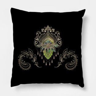 Elegant decorative lotus Pillow