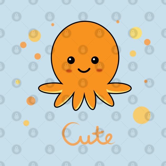 cute octopus by Karroart