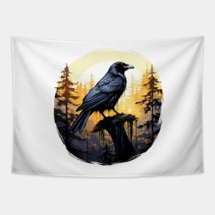 Raven Forest Tapestry