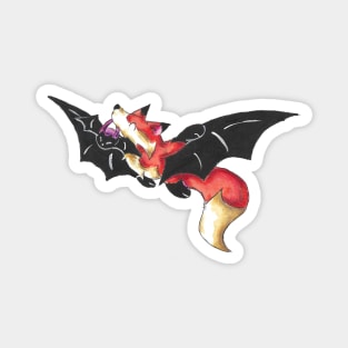 Flying Fox Trick or Treater Magnet