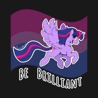 MLPRIDE Twilight Sparkle / Bisexual T-Shirt