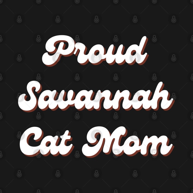 Savannah Cat Savannah Cat Kitten Retro by CityTeeDesigns