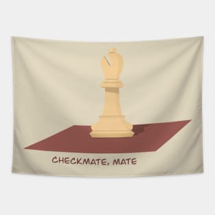 Checkmate, mate Tapestry