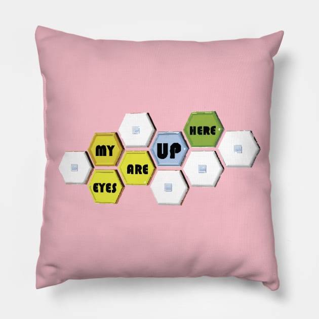 Typo Pillow by Lamink