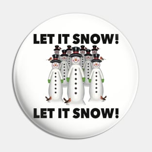 Snowman Melt Pin