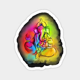 Ganesha: God of Wisdom Magnet