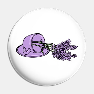 Lavender Tea Pin