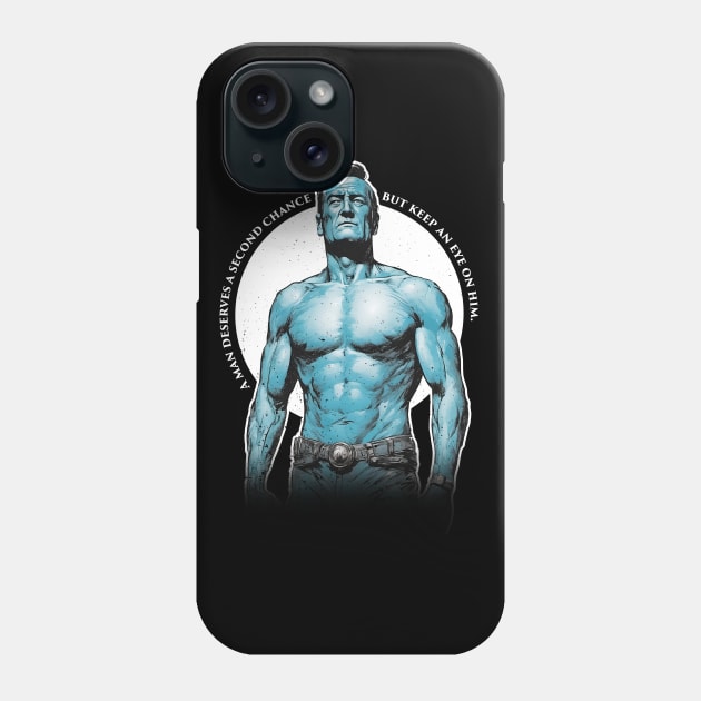 A man deserves a second chance, but keep an eye on him. Phone Case by 3coo