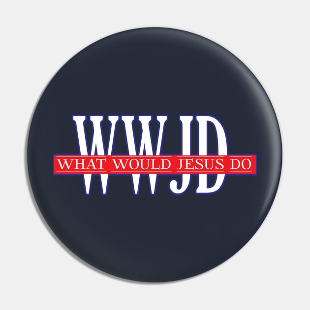 What would Jesus do WWJD ALL AMERICAN Pin by He is Risen!