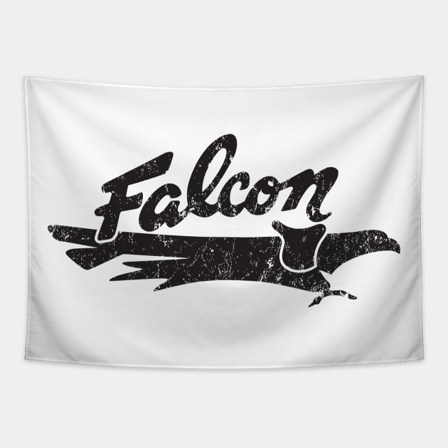 Falcon Records Tapestry by MindsparkCreative