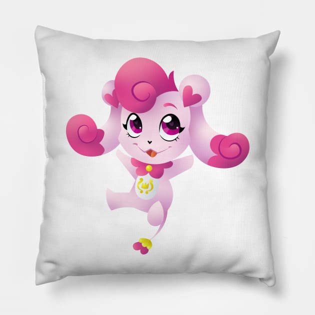 Heartsping Pillow by spookpuke