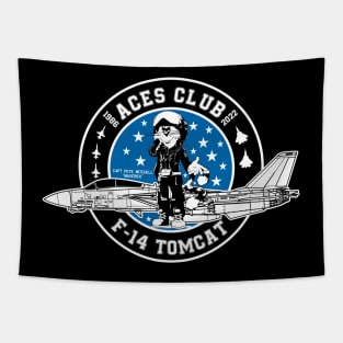 Grumman F-14 Tomcat = Aces Club 1986/2022 - 5 kill - Black Tapestry