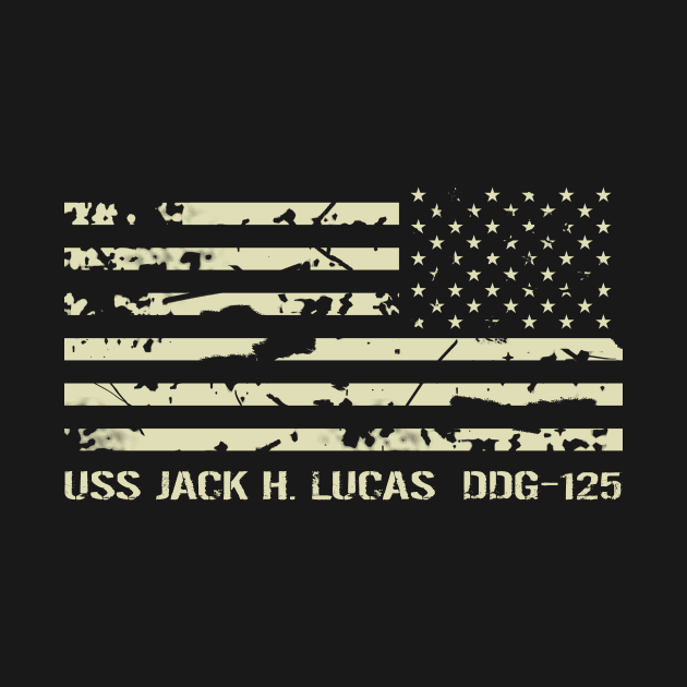 USS Jack H. Lucas by Jared S Davies