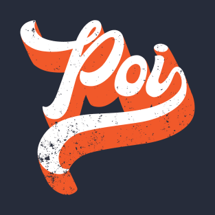 Poi Retro - Dark T-Shirt