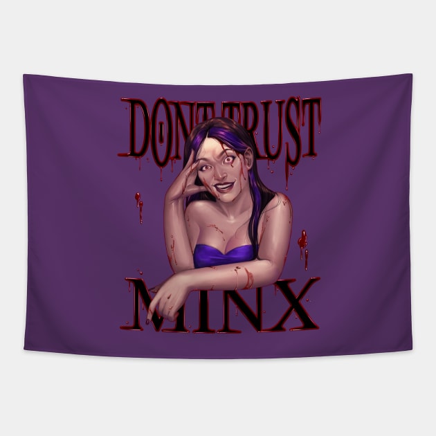 Don't Trust Minx Tapestry by TheRPGMinx