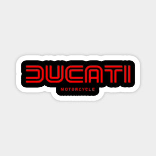 Classic Ducati Moto Magnet