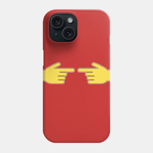 Shy - Funny Emote Meme Phone Case by BigBrainMerch